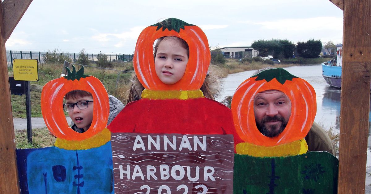 Annan Harbour's spooky day is quay to Hallowe'en fun