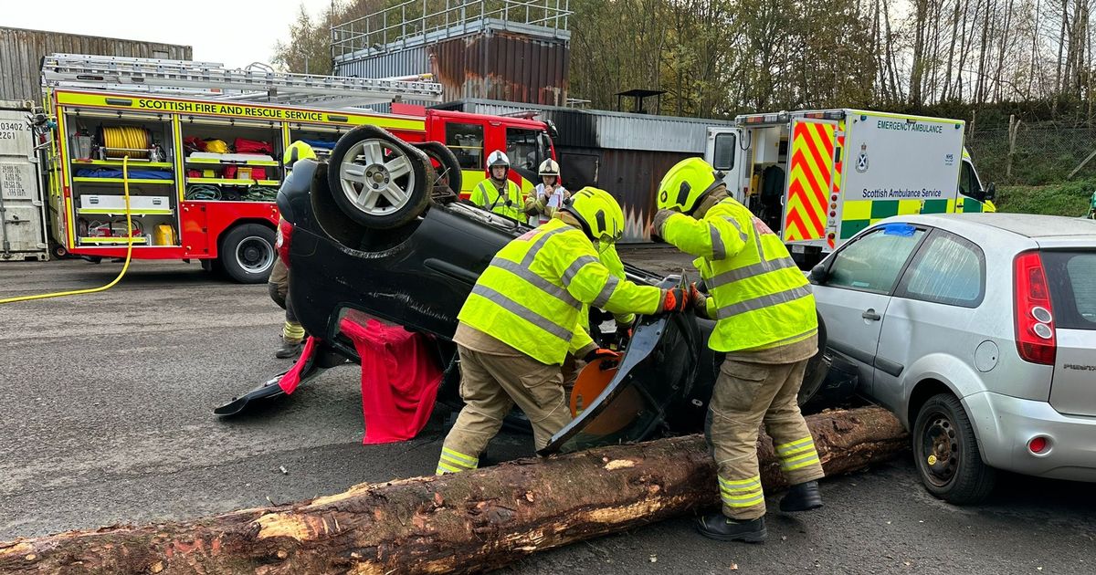 Dumfries multi-agency training exercise test emergency service response to road traffic collision
