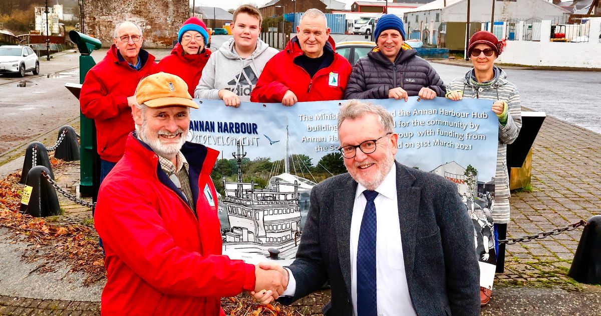 Annan Harbour transformation receives nearly £12 million of UK Government funding