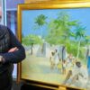 Dumfries artist holds town centre exhibition in previously closed shop