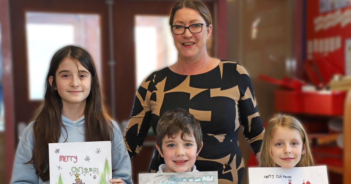 Dunscore Primary pupil wins Dumfries and Galloway Council's Christmas Card design competition