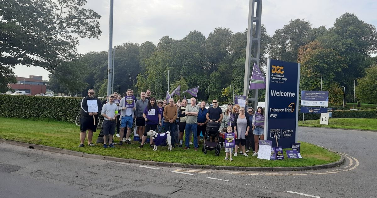 Dumfries and Galloway College support staff set for further strike action in 2024