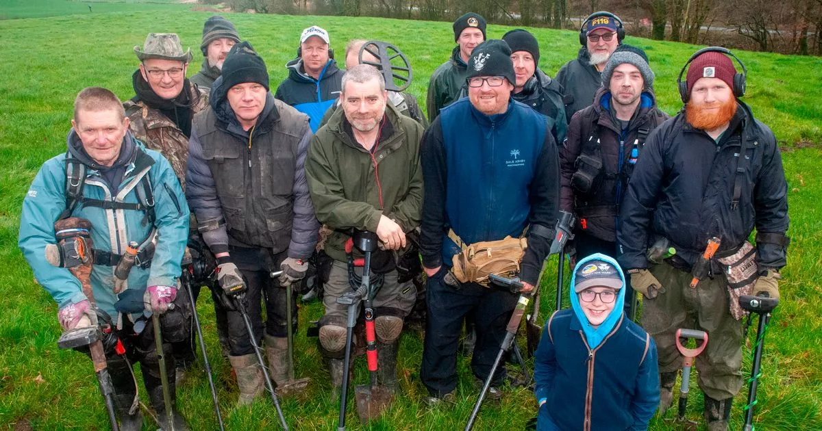 Dumfries and Galloway Metal Detecting Club hold Christmas rally