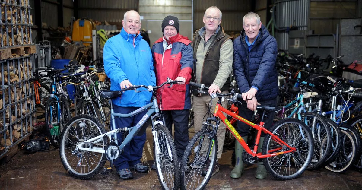 Thornhill Rotarians wheelie happy with response to bike appeal