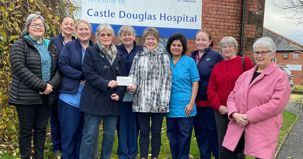 Castle Douglas Hospital League of Friends gets boost from St Margaret's Church Guild