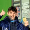 Dalbeattie curler receives hero's welcome on return to school