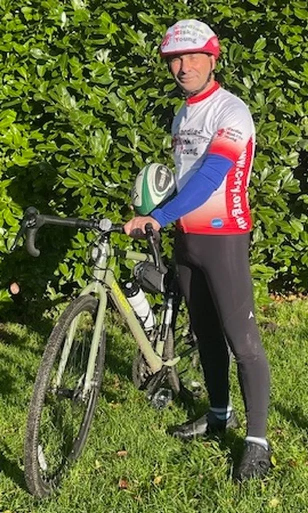 Rodger Hill will be taking part in the Cycle4David