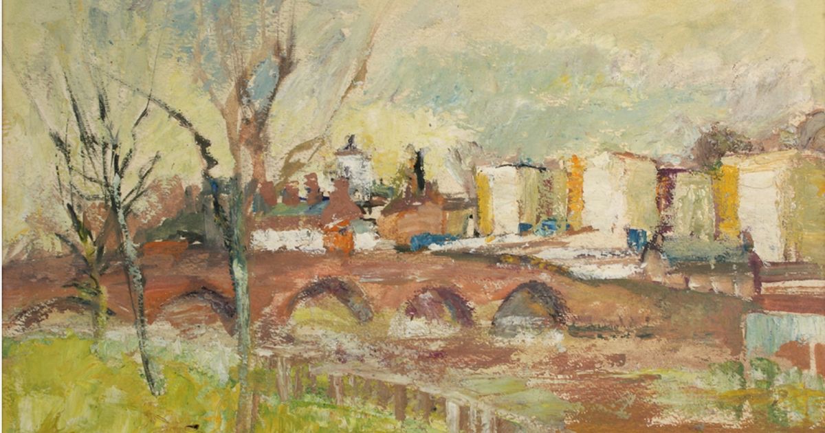 Dumfries Museum opens display of Anne McEntegart’s oil paintings of local scenes