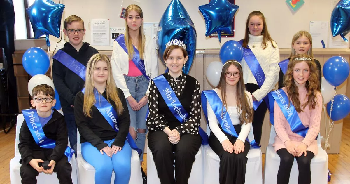 Principals crowned for 2024 Lochmaben Children's Gala