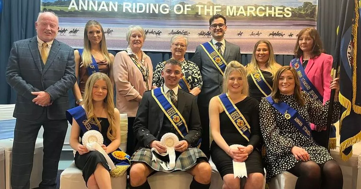 Annan Riding of the Marches principals for 2024 sashed at special ceremony