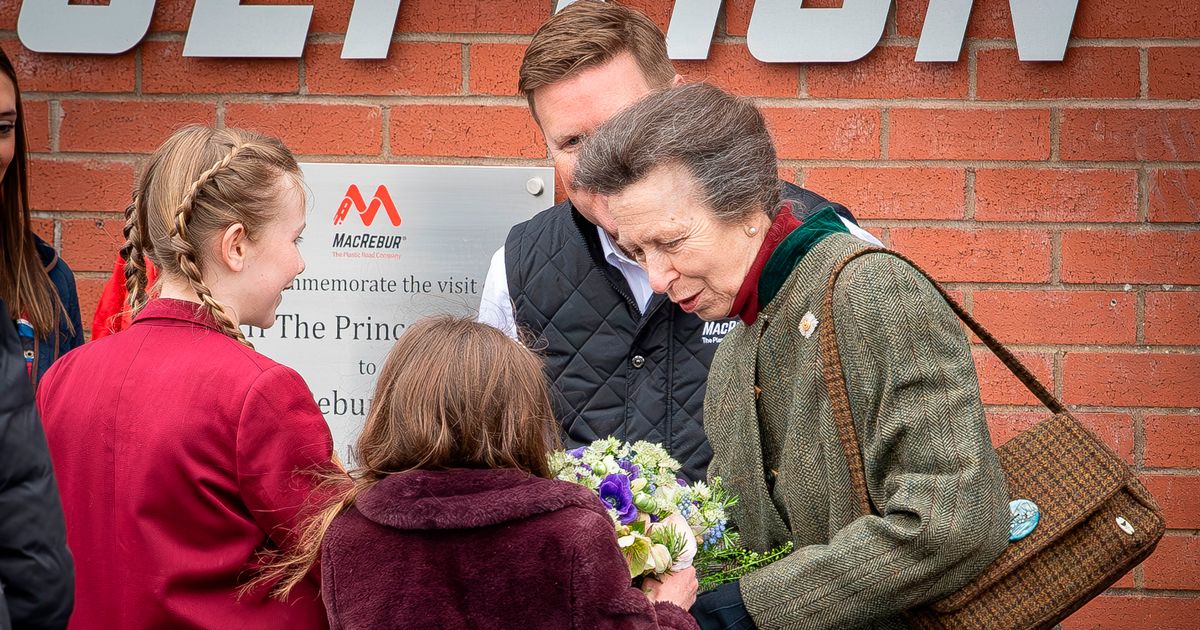 Princess Royal makes visit to Dumfriesshire