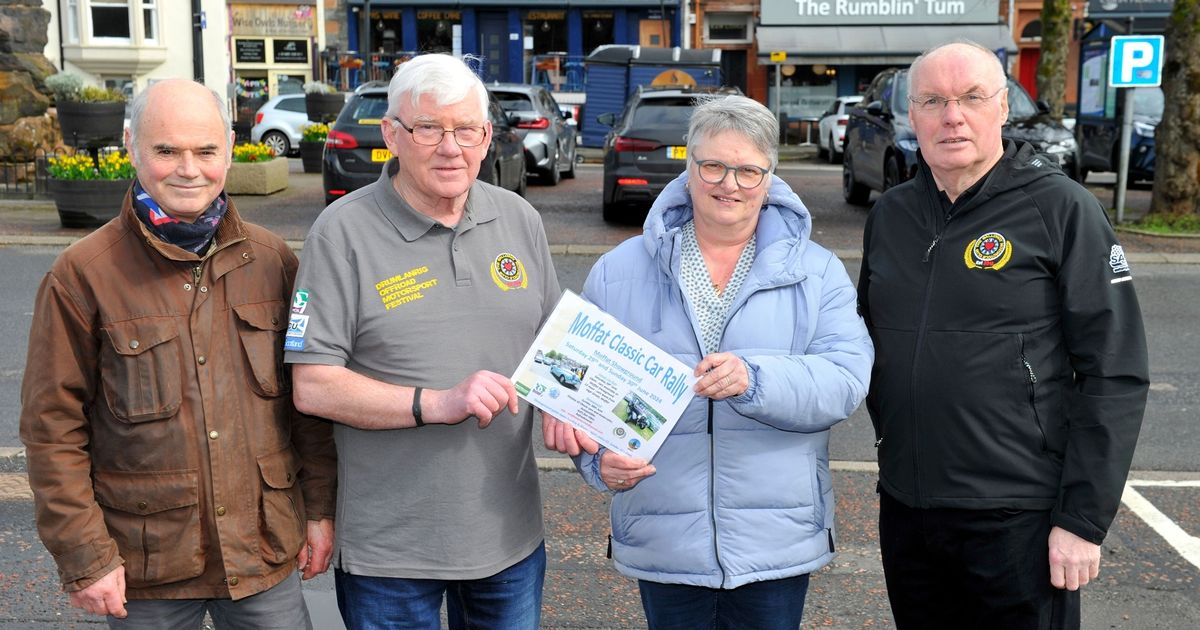 Organisers behind new-look Moffat Classic Car Rally vrooming up support