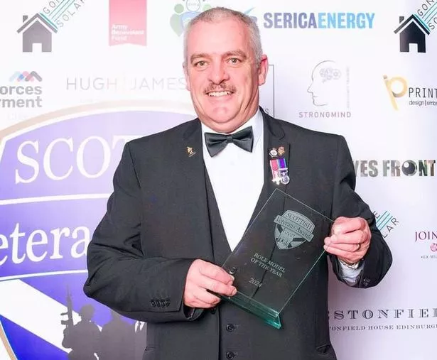Councillor Archie Dryburgh won the coveted role model of the year award
