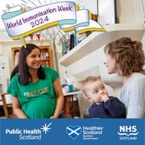 It's #WorldImmunizationWeek If you’re pregnant, NHSScotland recommends that you ...