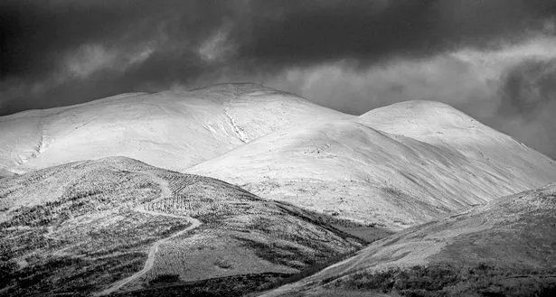 Moffat Hills Winter by David Jardine