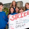 Stewartry school pupils stage strike over "awful" new time table