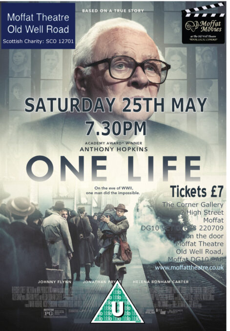 Great film coming to Moffat this month.A film about an inspirational man