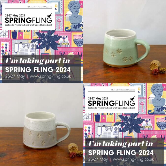 Not long to @springfling  Sorting out pots and studio space, maybe see you at m...
