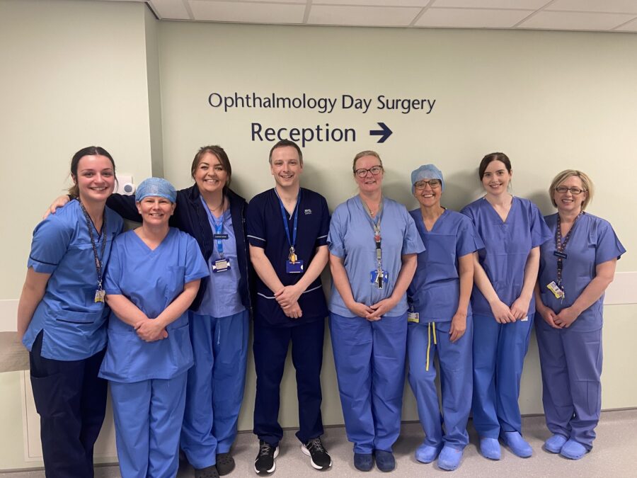 Celebrating nurses from the Renal Unit and Ophthalmology #IND2024...