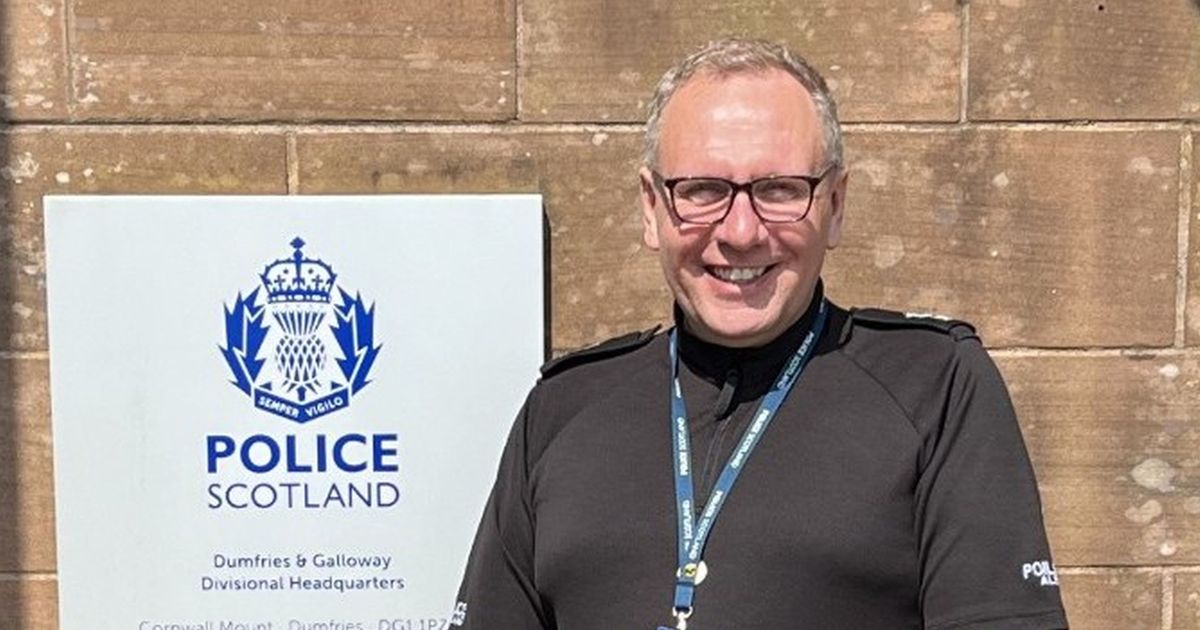 Dumfries and Galloway's division police commander retires
