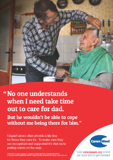 This #CarersWeek we are #PuttingCarersontheMap...