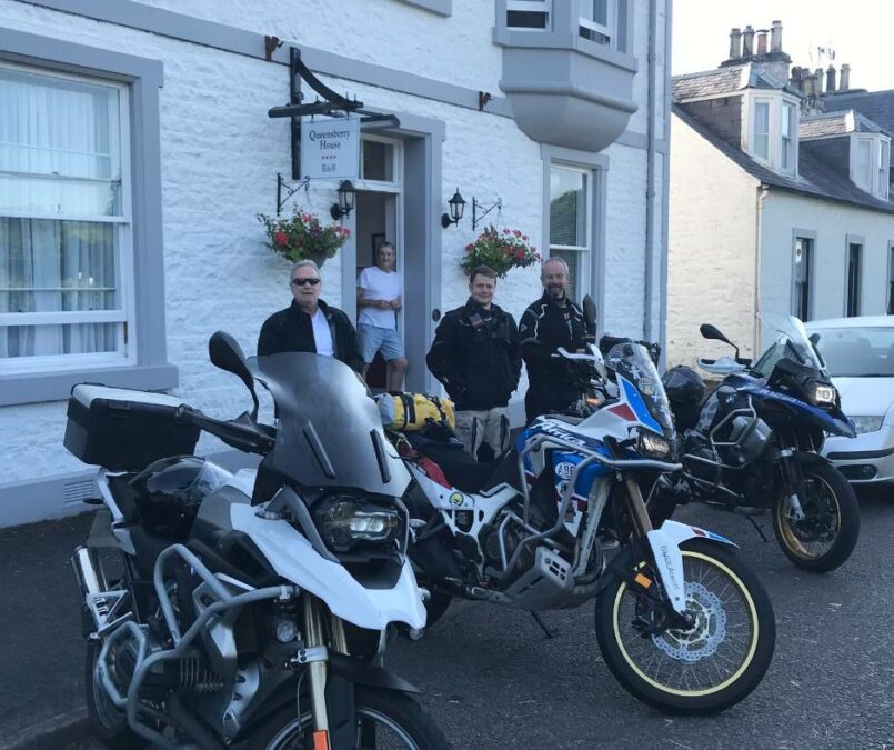 Always great to have bikers stay with us. 
 These lovely guests – Doug, Ali and ...
