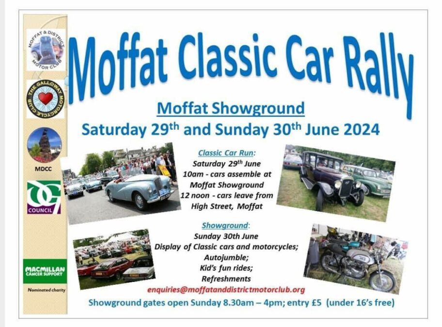 Just under a week until our Classic Car Weekend.  A wonderful spectacle and one ...