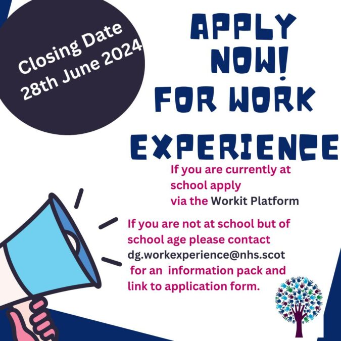Apply now for Work Experience!!...