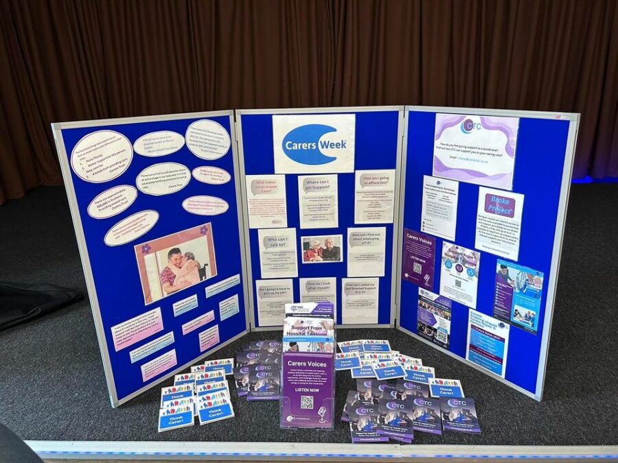 Display from Care Training & Consultancy CIC at Crichton Central...