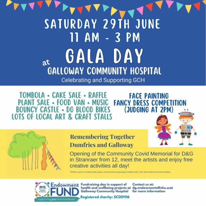 Gala Day in the grounds of the Galloway Community Hospital to mark the official ...