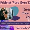 Pride Pop Up this week is out Pure Gym in Dumfries....